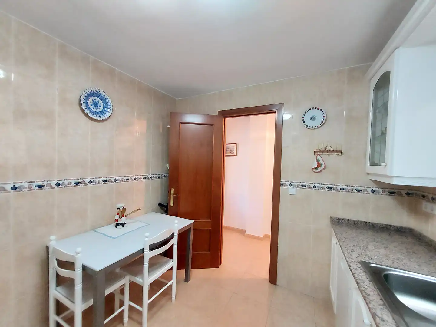 Cuina de Apartament en venda en El Vendrell amb Terrassa, Moblat i Forn