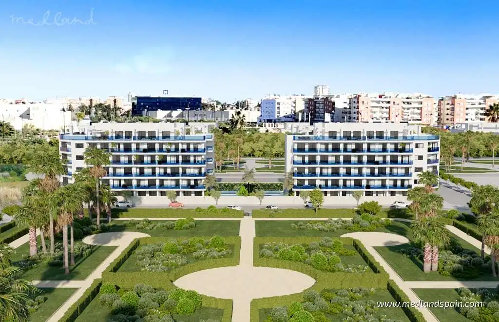 Appartement compact avec piscine à vendre à Las Lagunas
