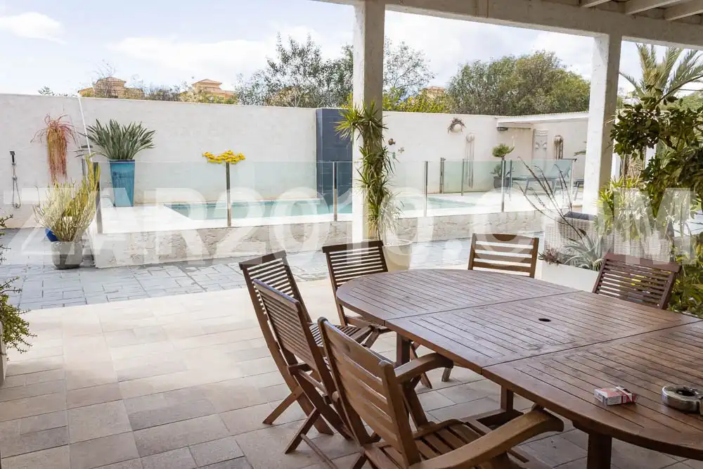 Terrasse von Haus oder Chalet zum Verkauf in Cuevas del Almanzora mit Klimaanlage, Privatgarten und Terrasse