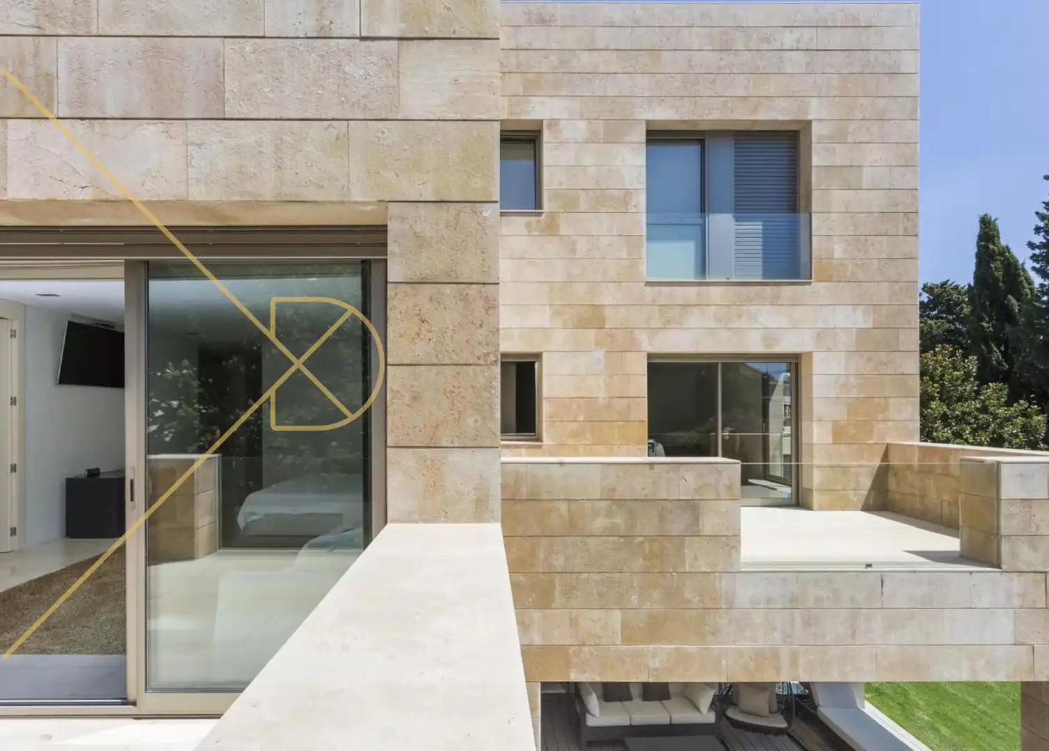 Vista exterior de Casa o xalet en venda en Barcelona amb Terrassa