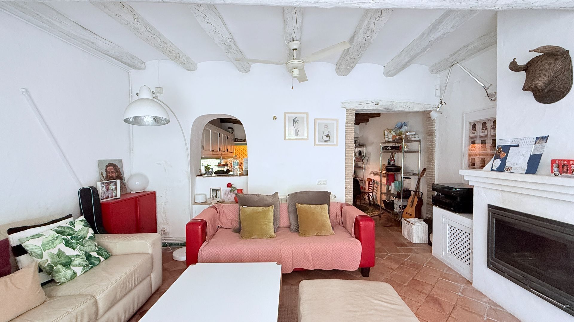 Sala d'estar de Casa o xalet de lloguer en Sant Pere de Ribes amb Jardí privat