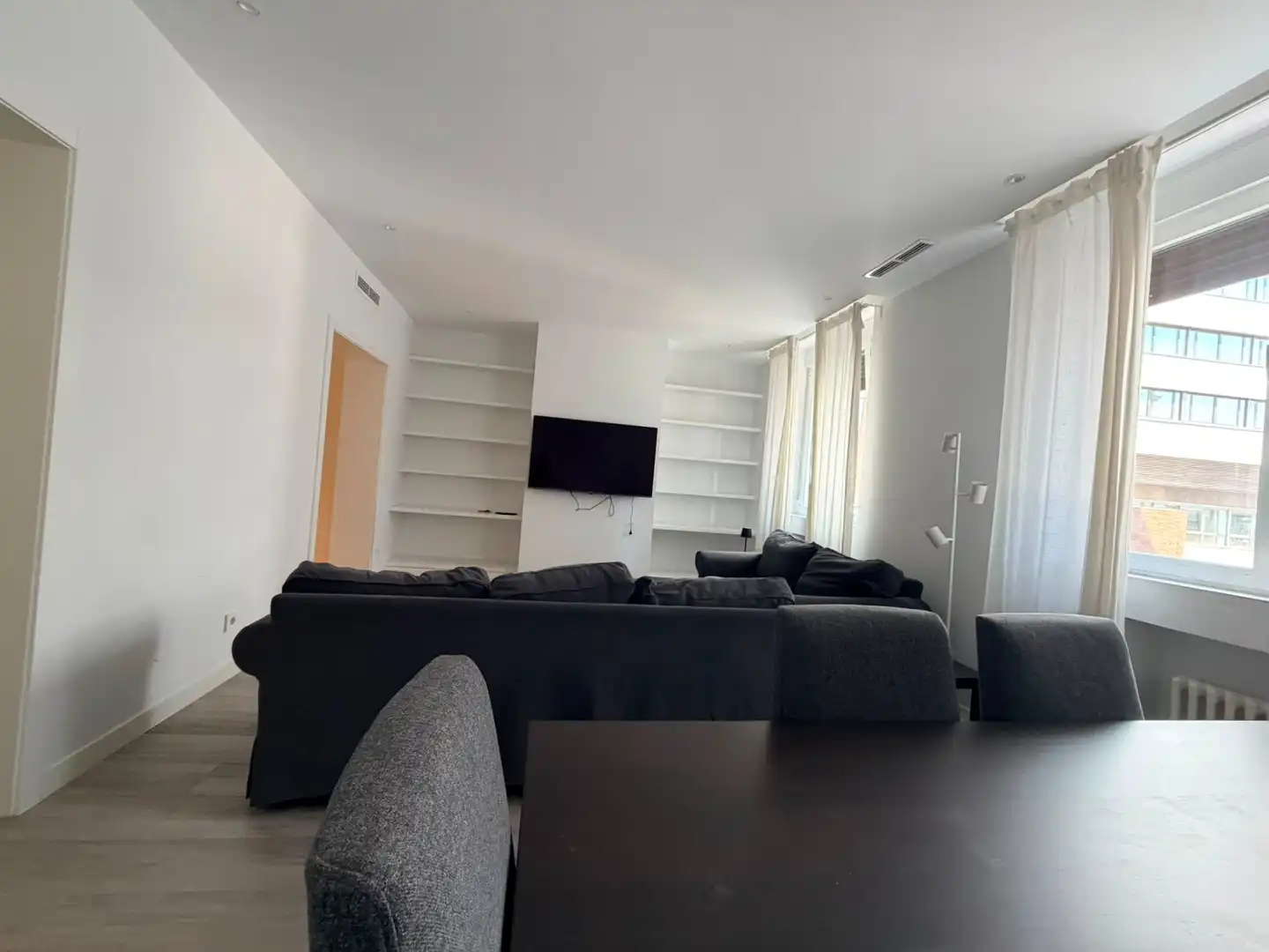 Living room of Flat for sale in Madrid  with Air Conditioner, Heating and Storage room