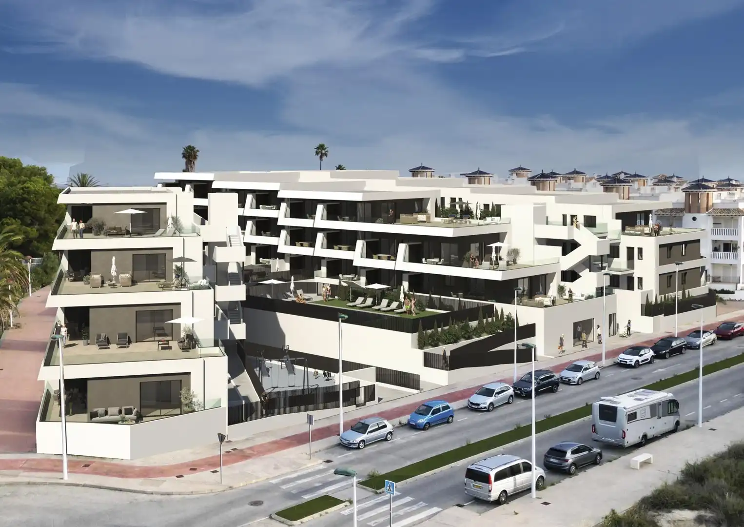 Mini appartamento con terrazza in vendita a La Marina