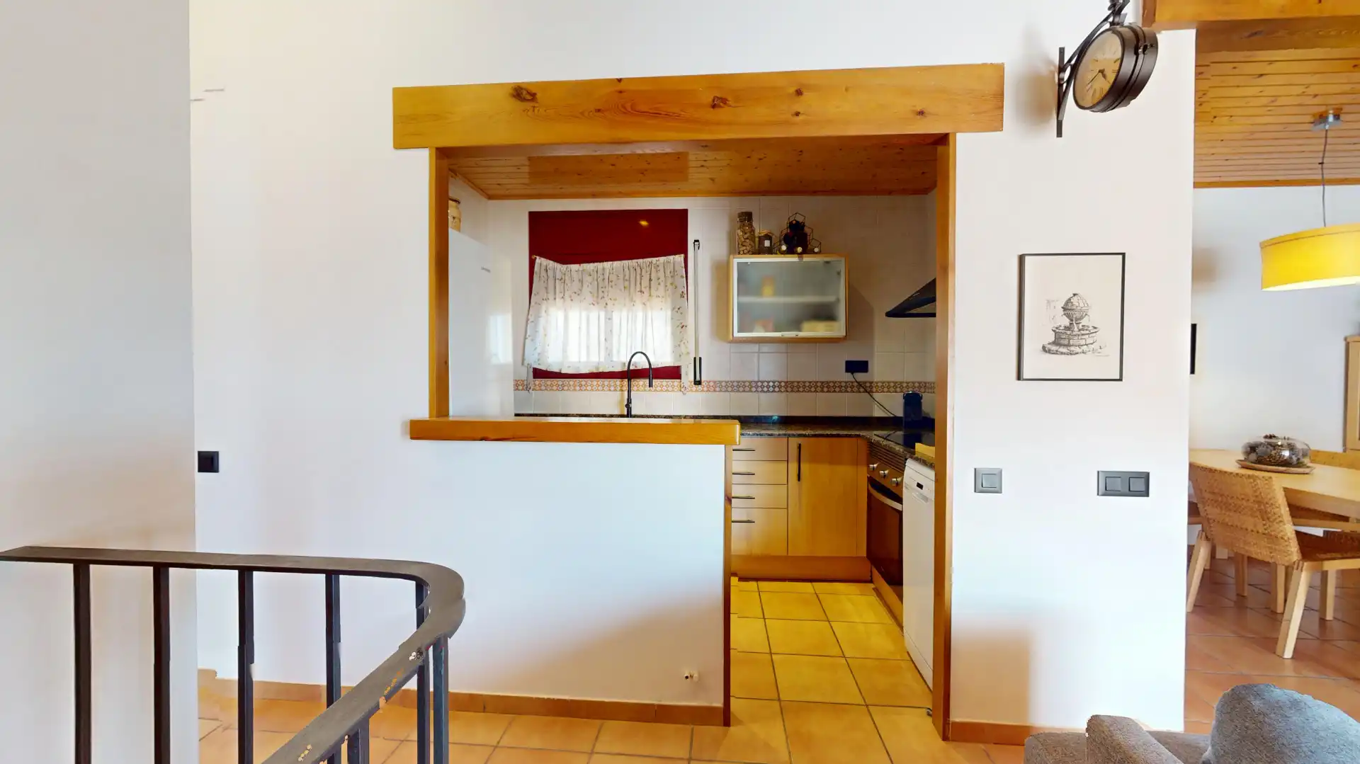 Cocina de Piso en venta en Prades con Calefacción, Terraza y Horno