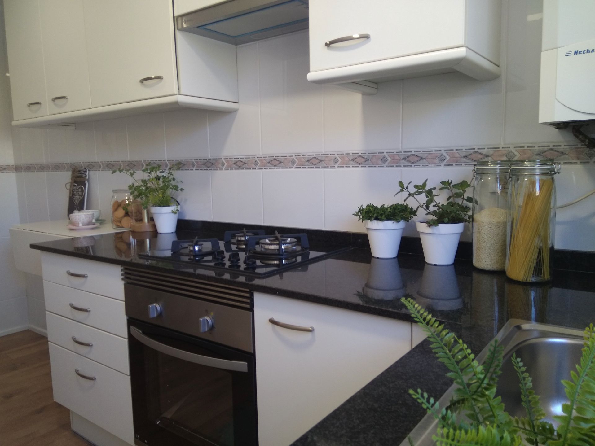 Kitchen of Duplex for sale in Terrassa  with Air Conditioner, Heating and Parquet flooring