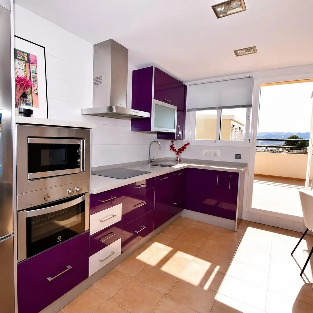 Kitchen of Attic for sale in Mijas  with Air Conditioner, Terrace and Community pool
