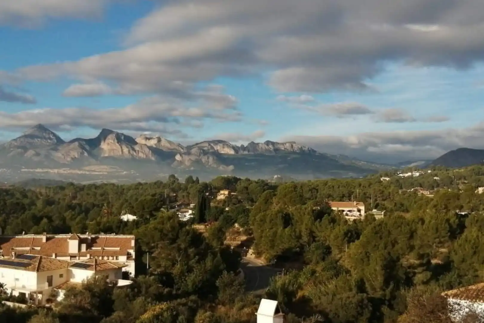 Vista exterior de Finca rústica en venta en Altea con Calefacción, Terraza y Balcón
