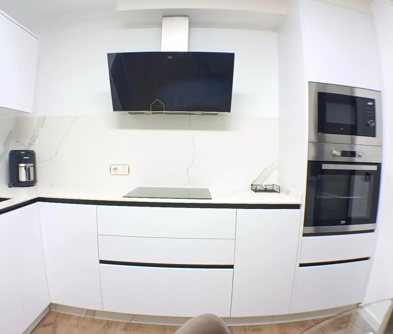 Kitchen of Flat for sale in Lorca  with Air Conditioner, Storage room and Balcony
