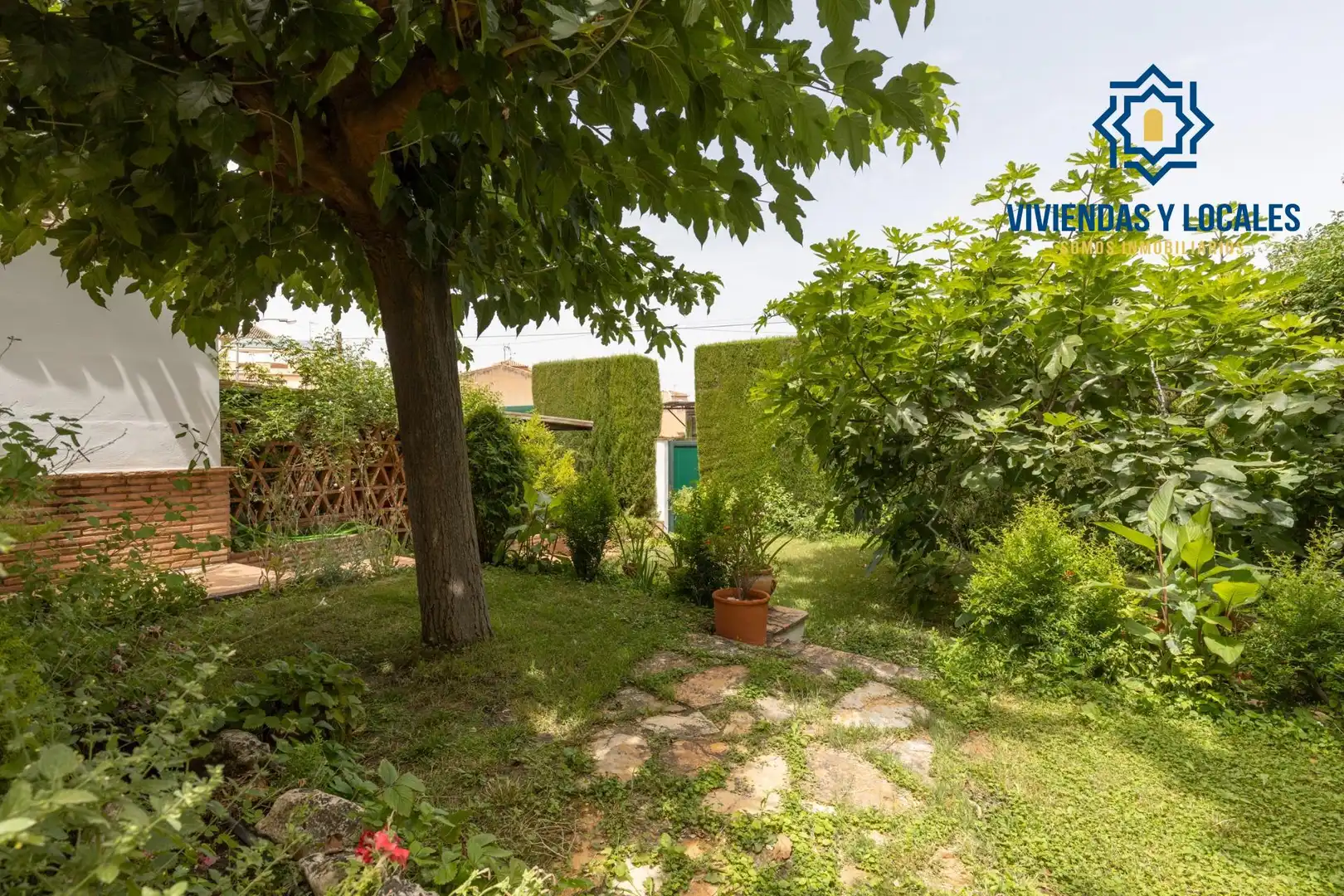 Jardín de Casa o chalet en venta en La Zubia con Aire acondicionado, Calefacción y Jardín privado
