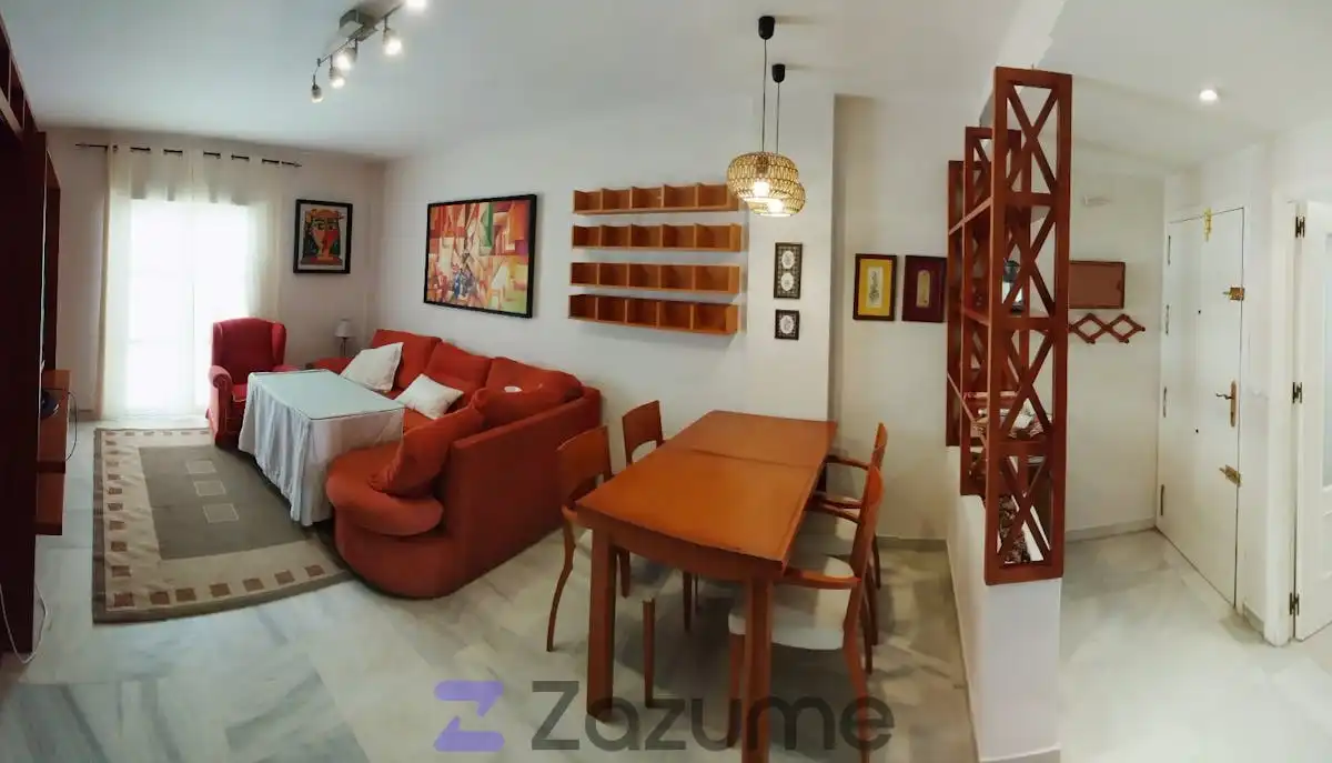 Wohnzimmer von Wohnung zur Miete in Alcalá de Guadaira mit Klimaanlage, Heizung und Möbliert