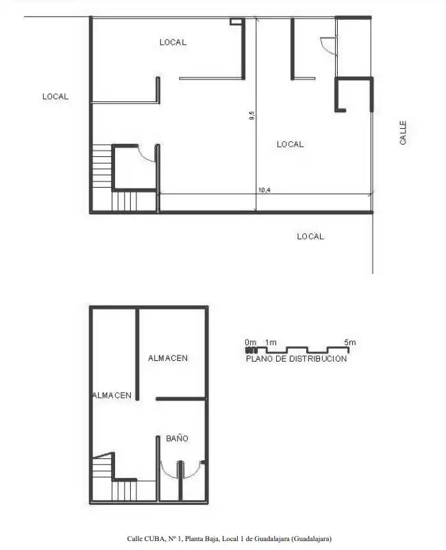 Local comercial en venda a Calle Cuba 1
