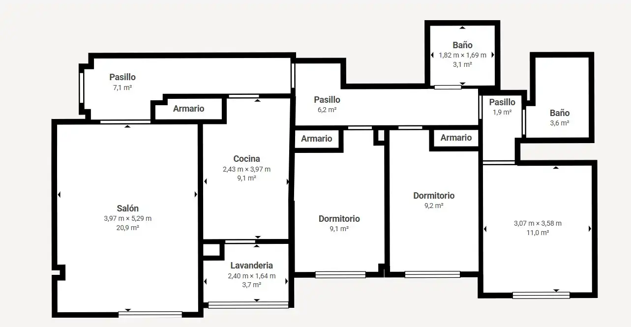 Flat for sale in Rivas-Vaciamadrid  with Air Conditioner, Heating and Parquet flooring