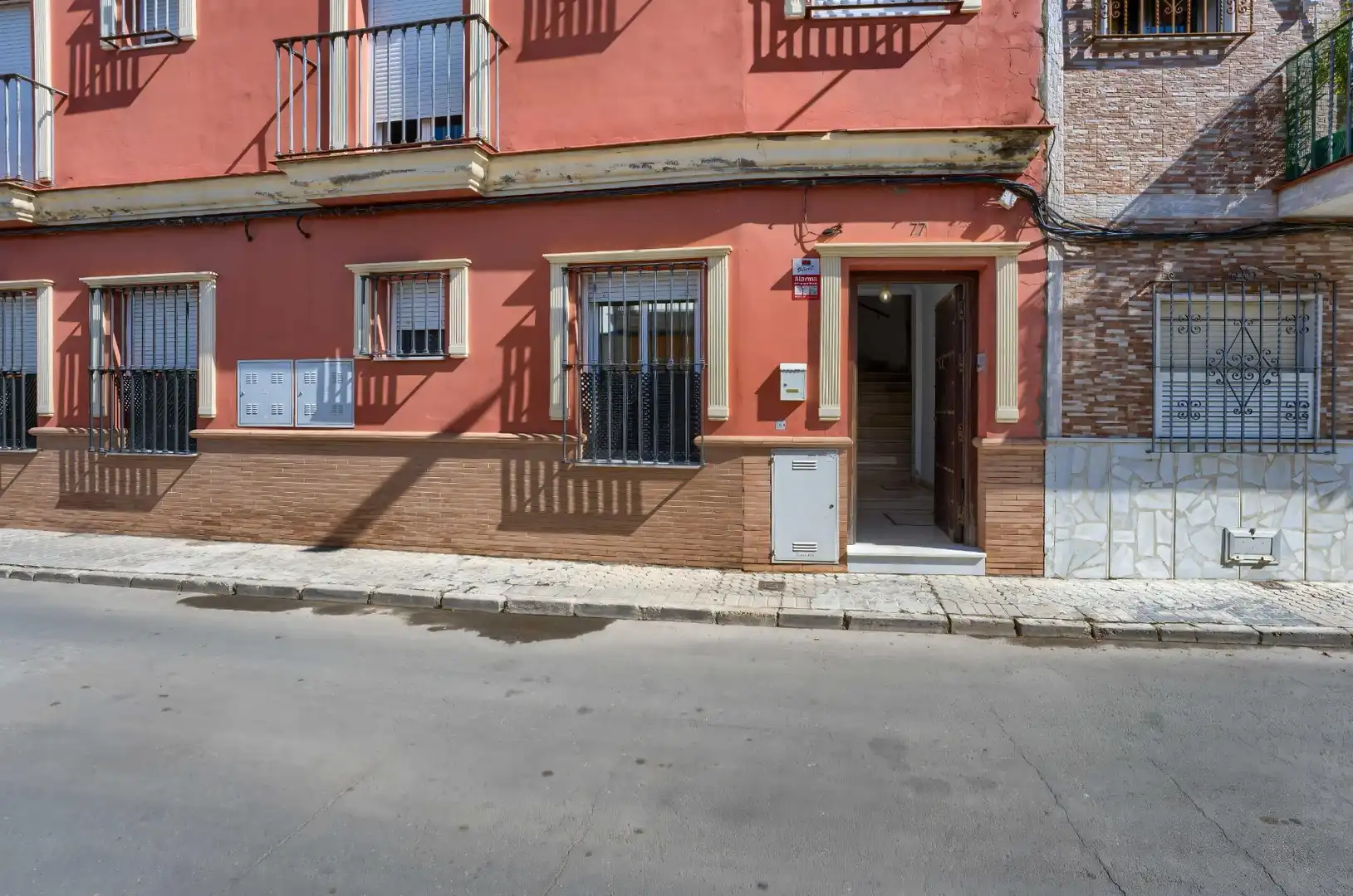 Vista exterior de Casa o xalet en venda en Centro - Barriada Mallorca
