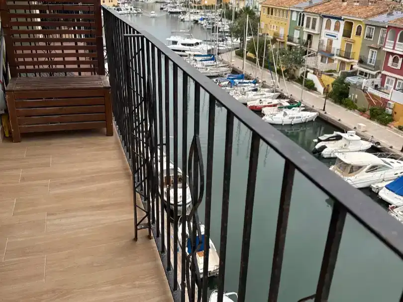 Terrasse von Wohnung zur Miete in Alboraya mit Klimaanlage