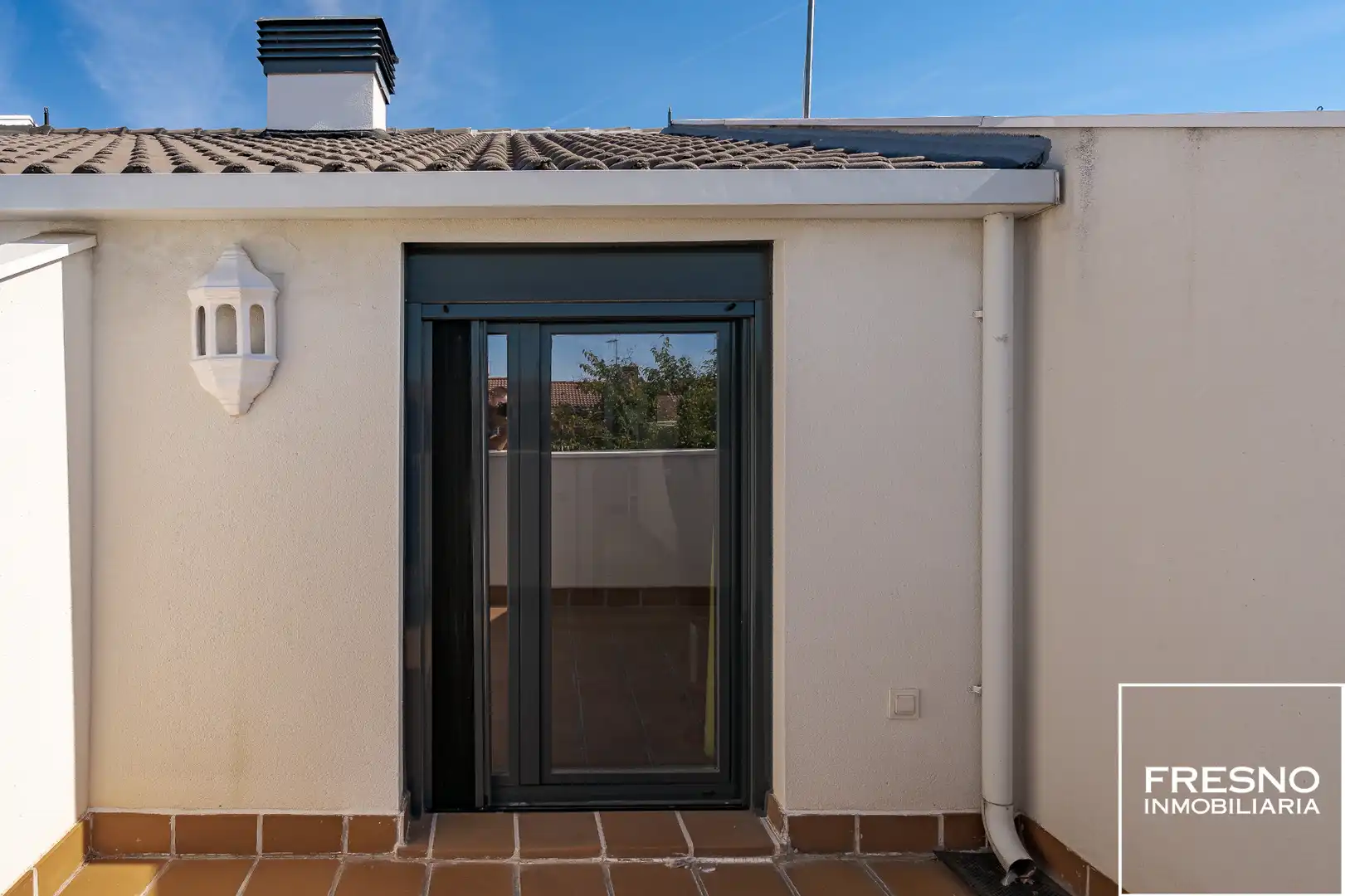 Terraza de Casa adosada en venta en Miramadrid