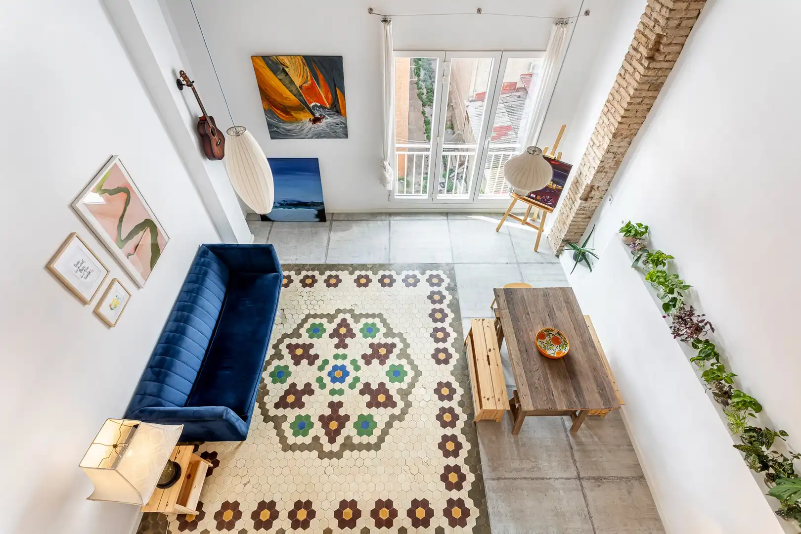 Sala de estar de Piso en venta en Campanar