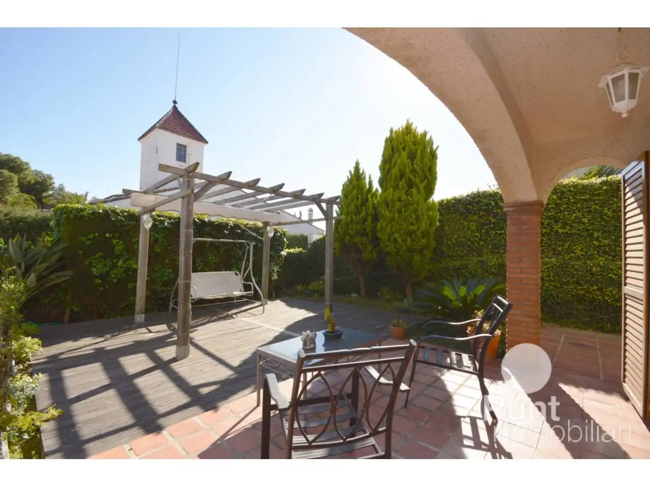Garden of Detached homes for sale in Premià de Dalt  with Air Conditioner, Heating and Private garden