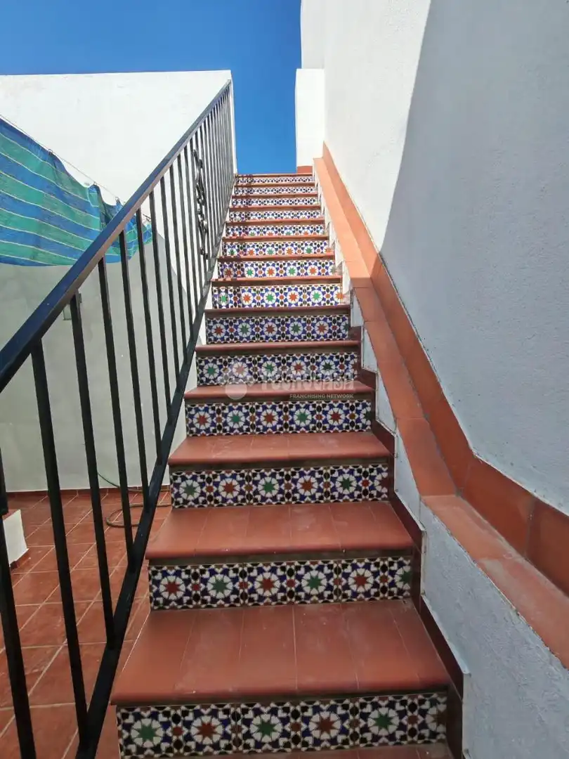 Jardí de Casa adosada en venda en Marchena amb Aire condicionat