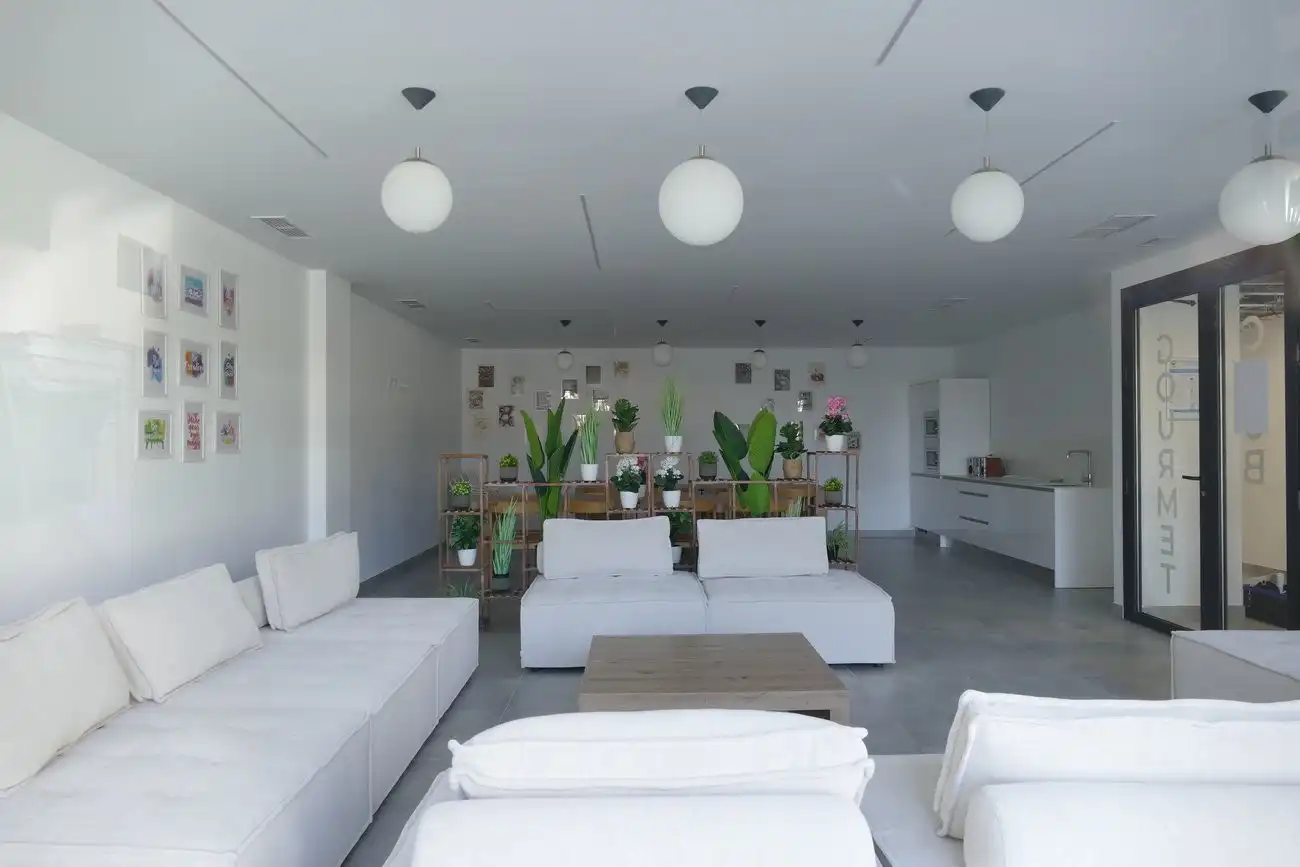 Sala d'estar de Apartament en venda en Orihuela amb Calefacció, Piscina i Moblat