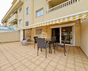 Terrace of Flat to rent in Puerto de la Cruz  with Private garden, Terrace and Furnished