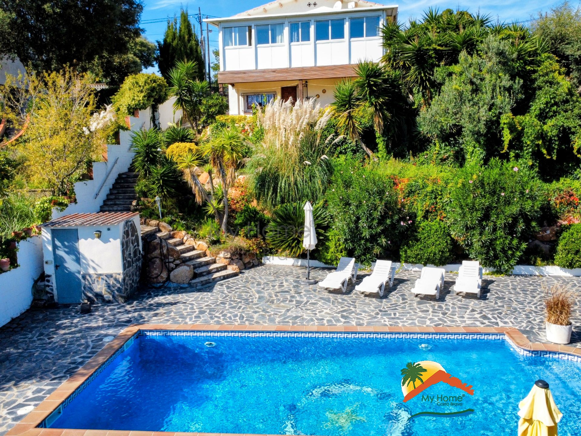 Jardí de Casa o xalet en venda en Lloret de Mar amb Jardí privat, Terrassa i Traster