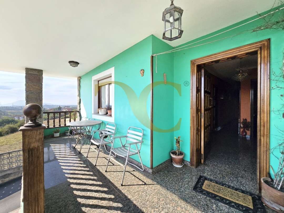 Balcony of House or chalet for sale in Siero  with Heating, Private garden and Terrace