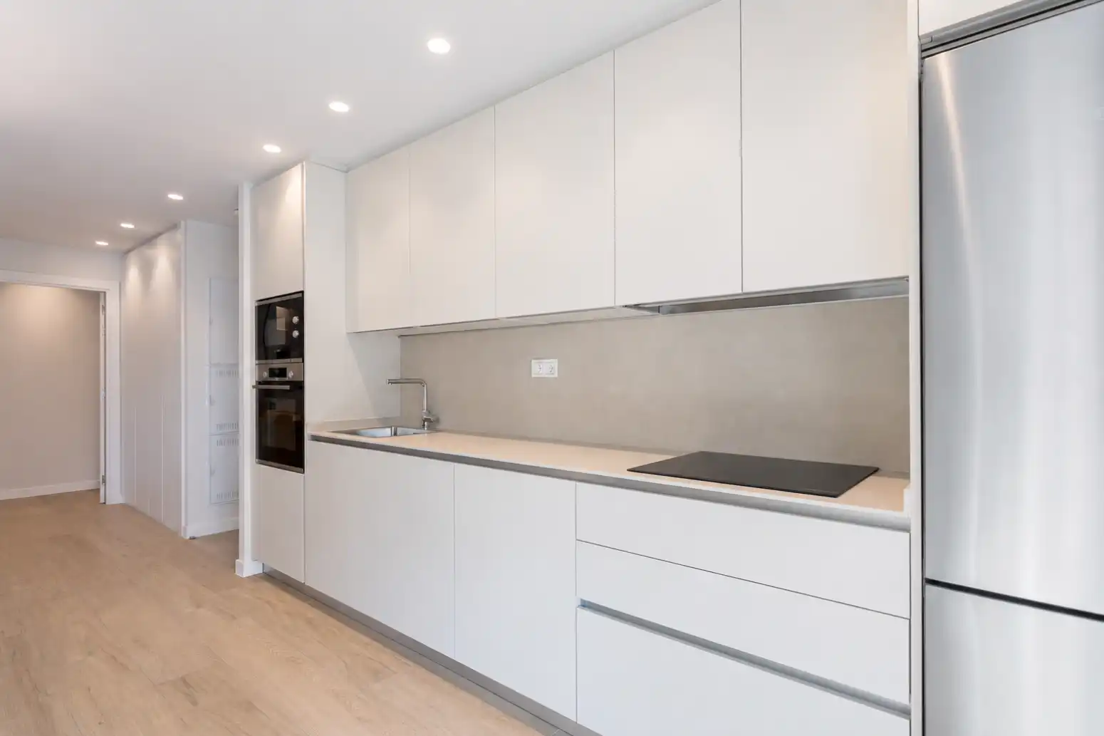 Küche von Wohnung zur Miete in  Pamplona / Iruña mit Heizung, Privatgarten und Terrasse