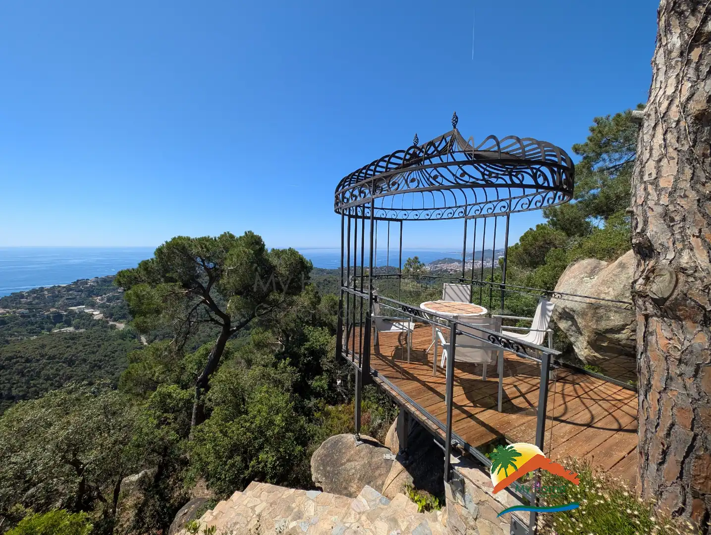 Terraza de Casa o chalet en venta en Lloret de Mar con Aire acondicionado, Calefacción y Jardín privado