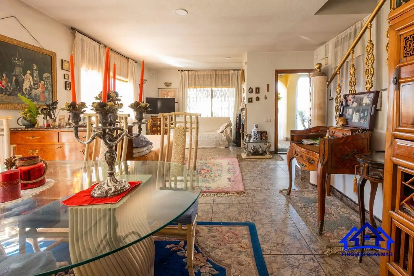 Sala de estar de Casa o chalet en venta en Arenys de Mar con Jardín privado, Trastero y Piscina