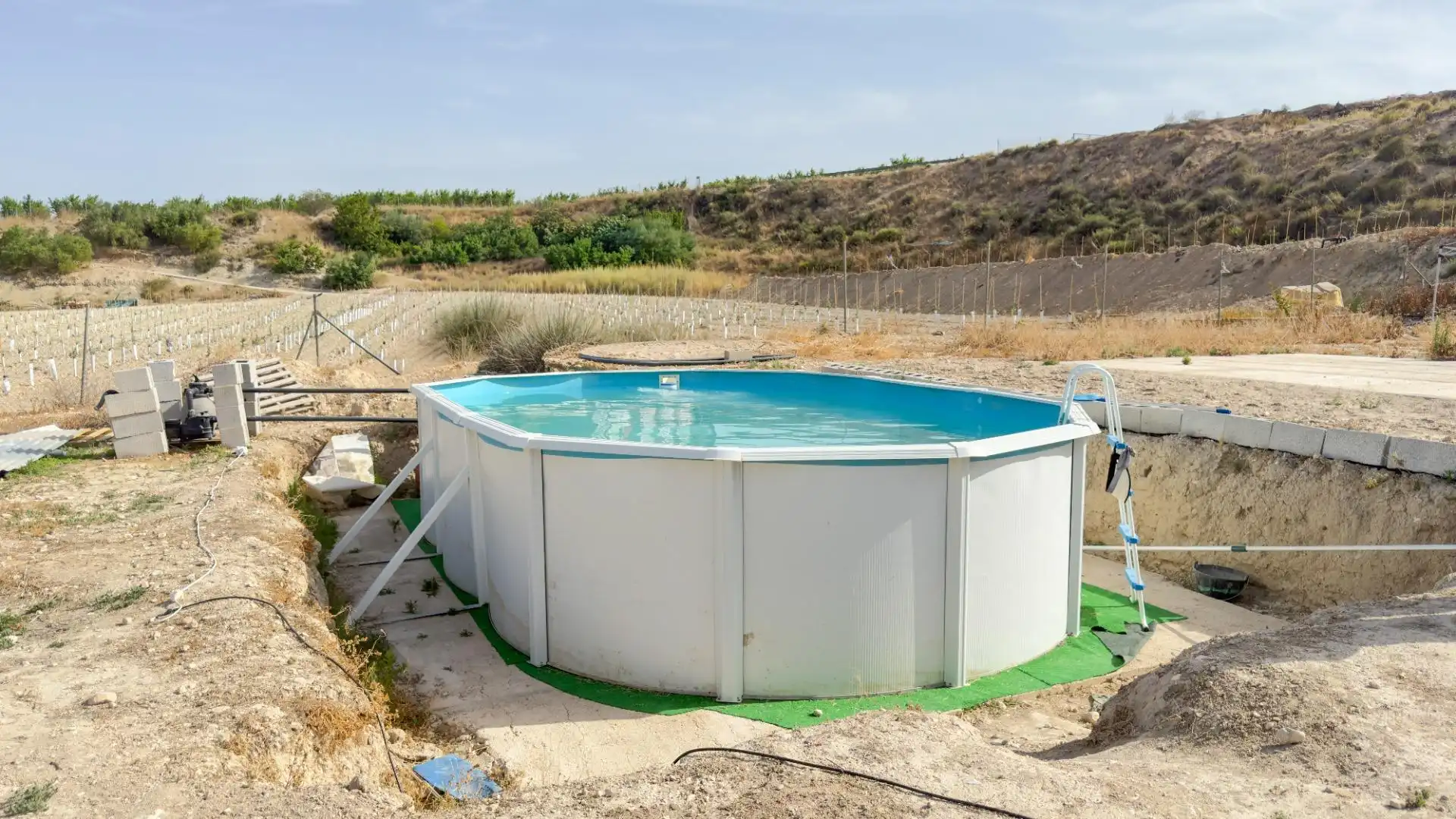 Swimming pool of Houses for sale in Cieza