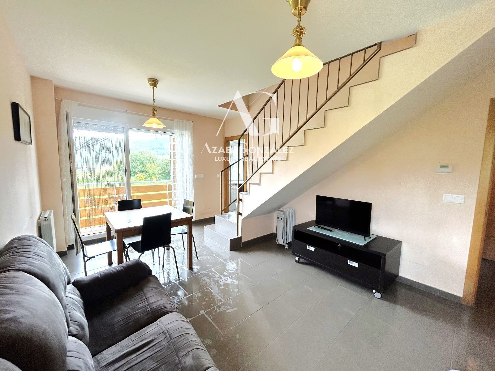 Living room of Duplex for sale in Udías  with Heating, Terrace and Swimming Pool