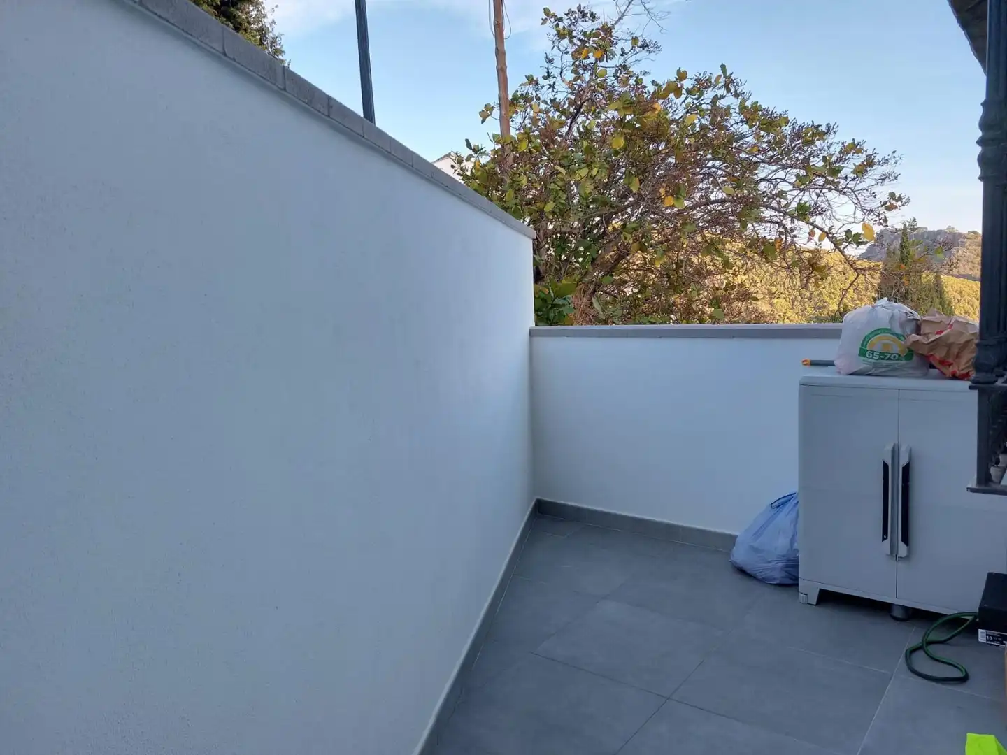 Balcony of Detached homes for sale in Benahavís  with Air Conditioner, Heating and Private garden