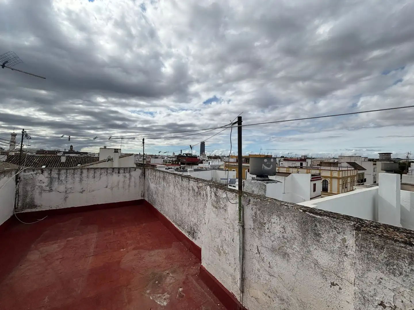 Exterior view of Buildings for sale in Sevilla