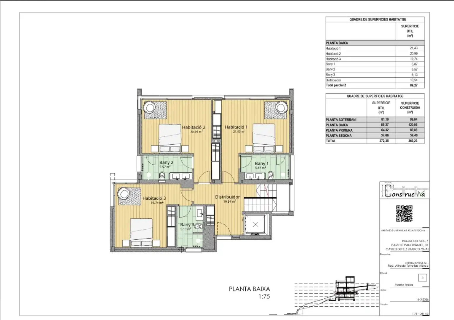 Casa o xalet en venda en Castelldefels amb Aire condicionat