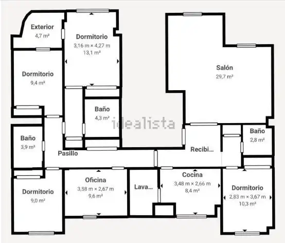 Piso en venta en Granada con Aire acondicionado, Calefacción y Terraza
