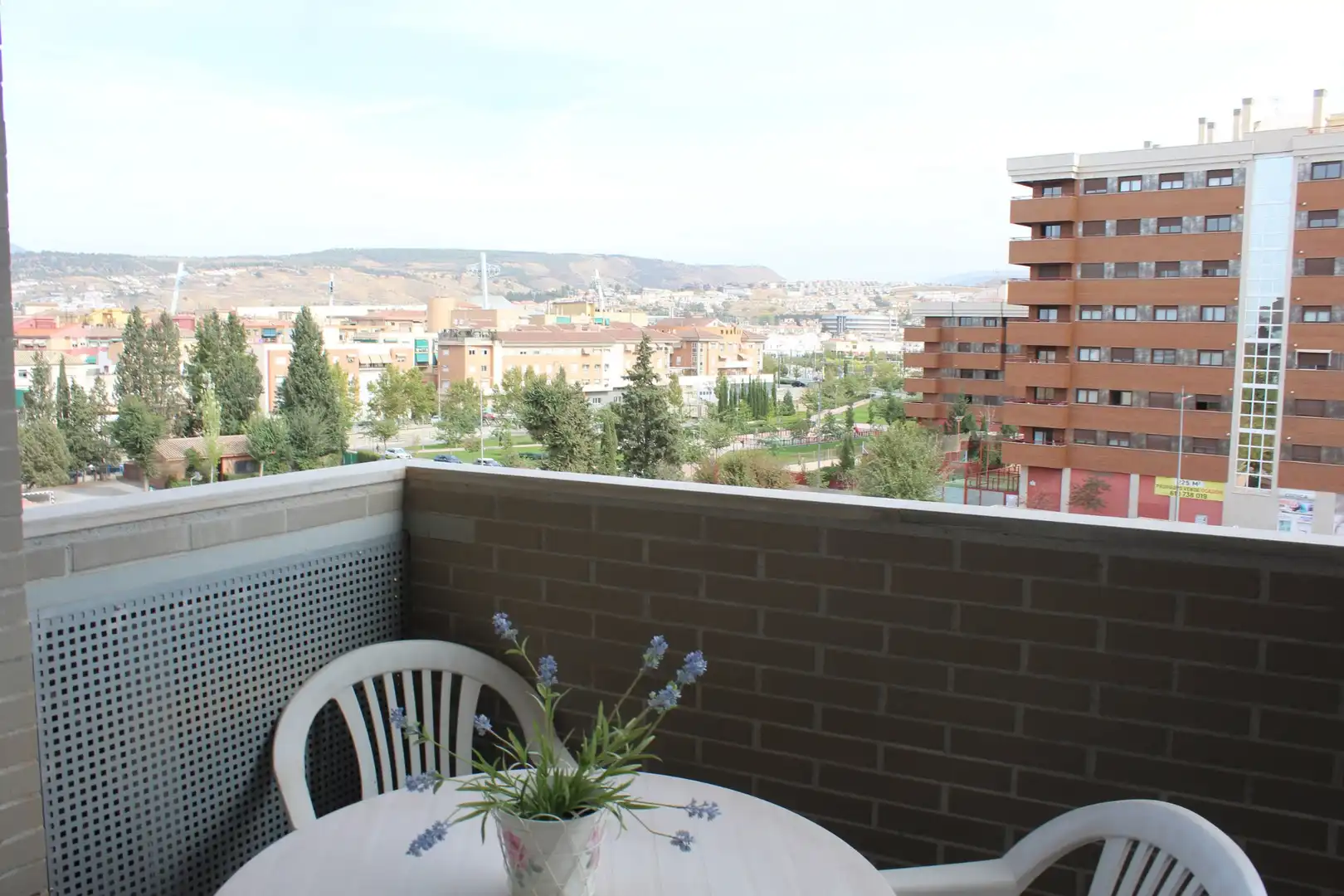 Bedroom of Flat for rent in Granada  with Air Conditioner, Heating and Terrace