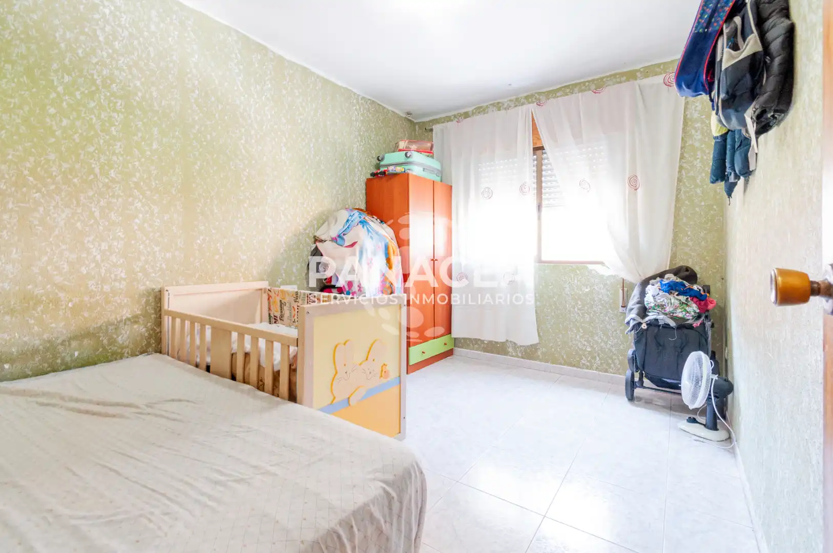 Bedroom of Flat for sale in Roquetas de Mar  with Furnished, Washing machine and Microwave