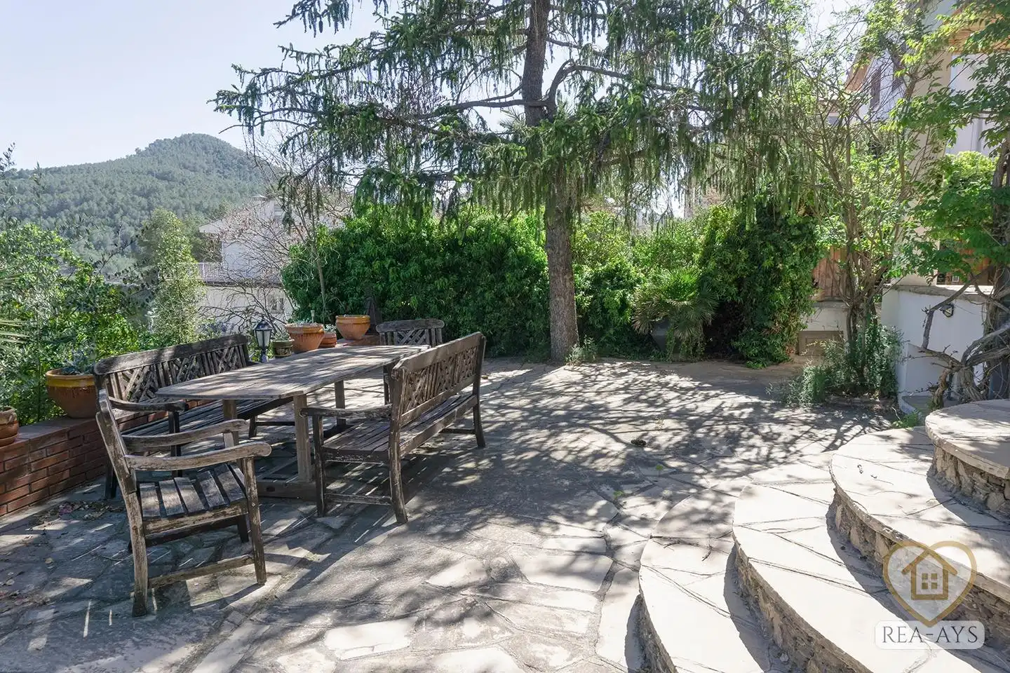 Terraza de Casa o chalet en venta en Vallirana con Jardín privado, Terraza y Trastero