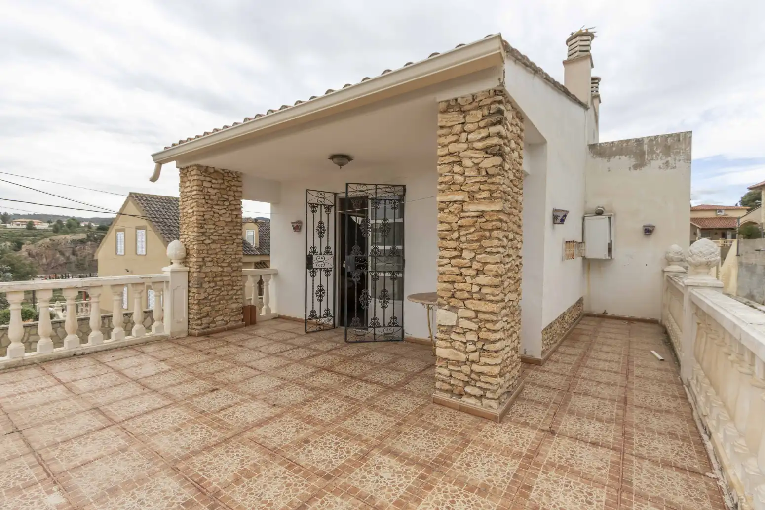Terraza de Casa o chalet en venta en Calles con Jardín privado, Terraza y Piscina