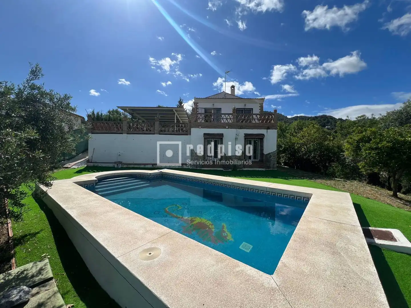 Jardí de Casa o xalet en venda en Monda amb Calefacció, Jardí privat i Terrassa