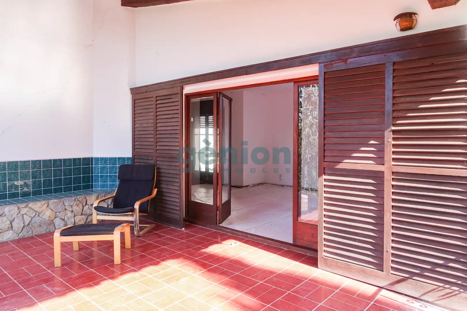Terraza de Casa o chalet en venta en Sant Aniol de Finestres con Jardín privado y Terraza