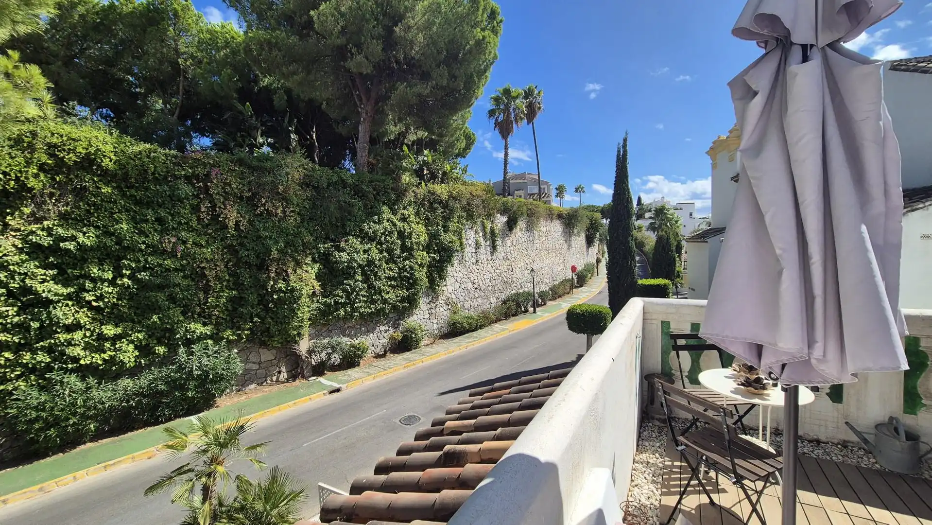 Exterior view of Houses for sale in Benahavís  with Air Conditioner, Terrace and Storage room