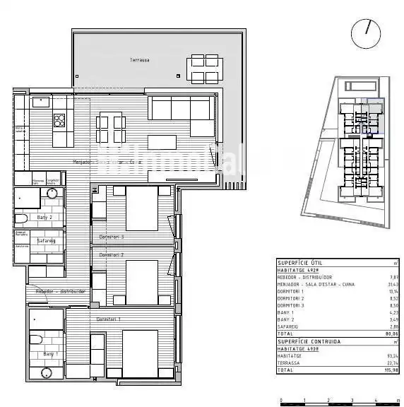 Penthouse mit Pool zum Verkauf in COSTA DAURADA 19, imagen 24