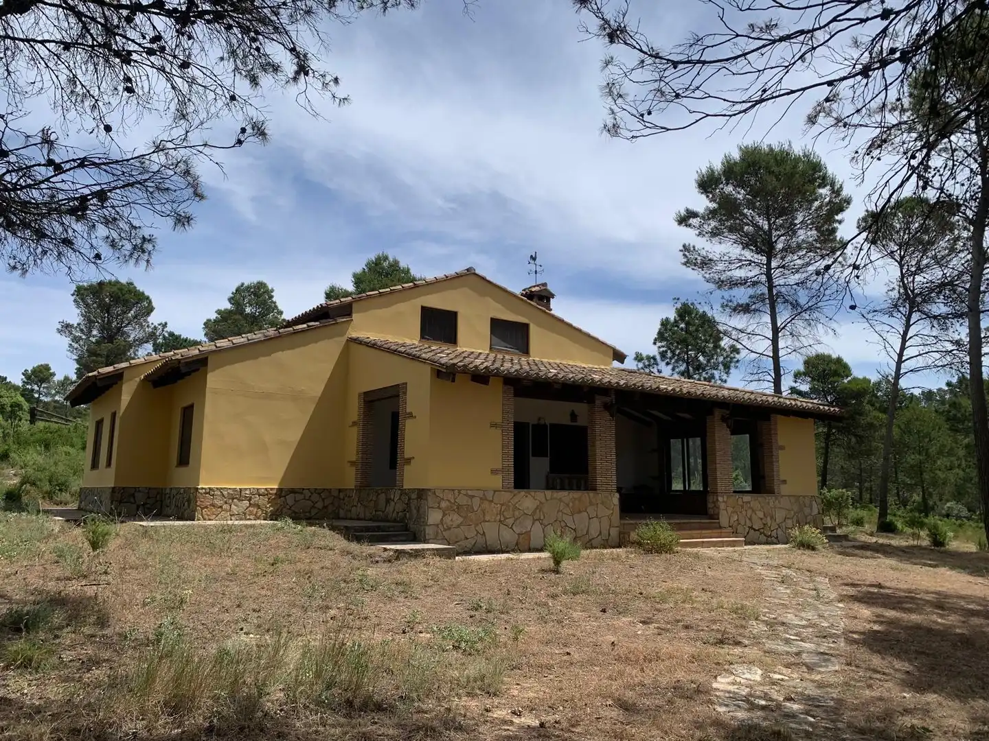Exterior view of Country homes for sale in Cortes de Pallás  with Heating and Swimming Pool