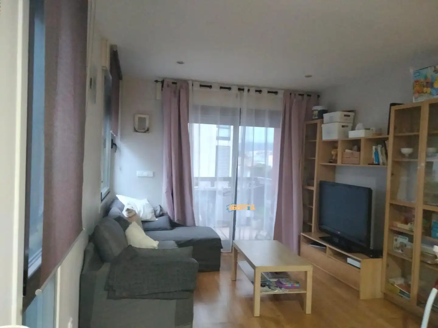 Living room of Flat for sale in Baiona  with Heating and Balcony