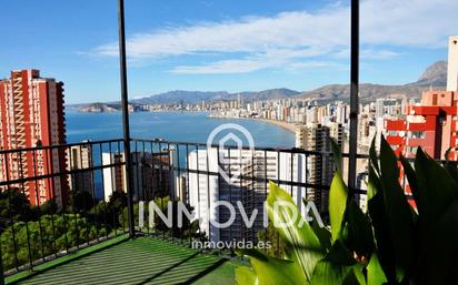 Vista exterior de Casa o xalet en venda en Benidorm amb Jardí privat, Terrassa i Traster