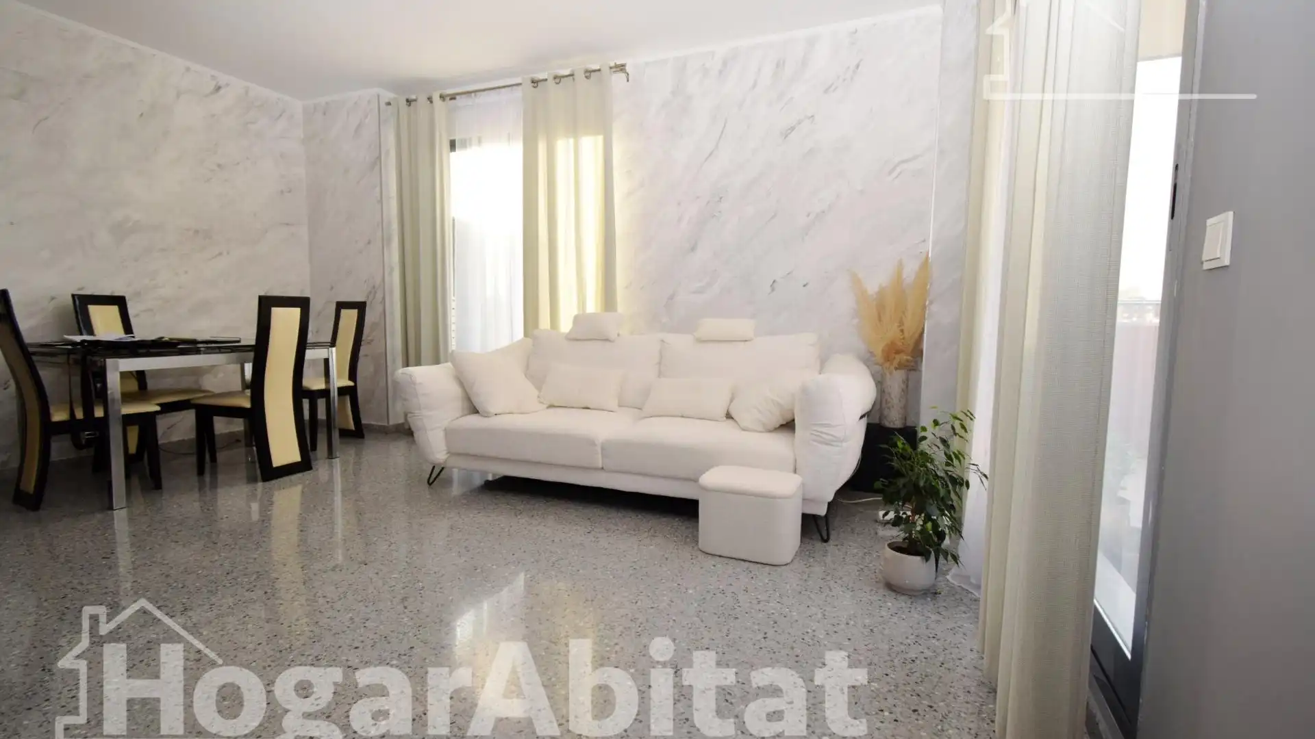 Sala de estar de Piso en venta en Alfafar con Aire acondicionado, Terraza y Balcón