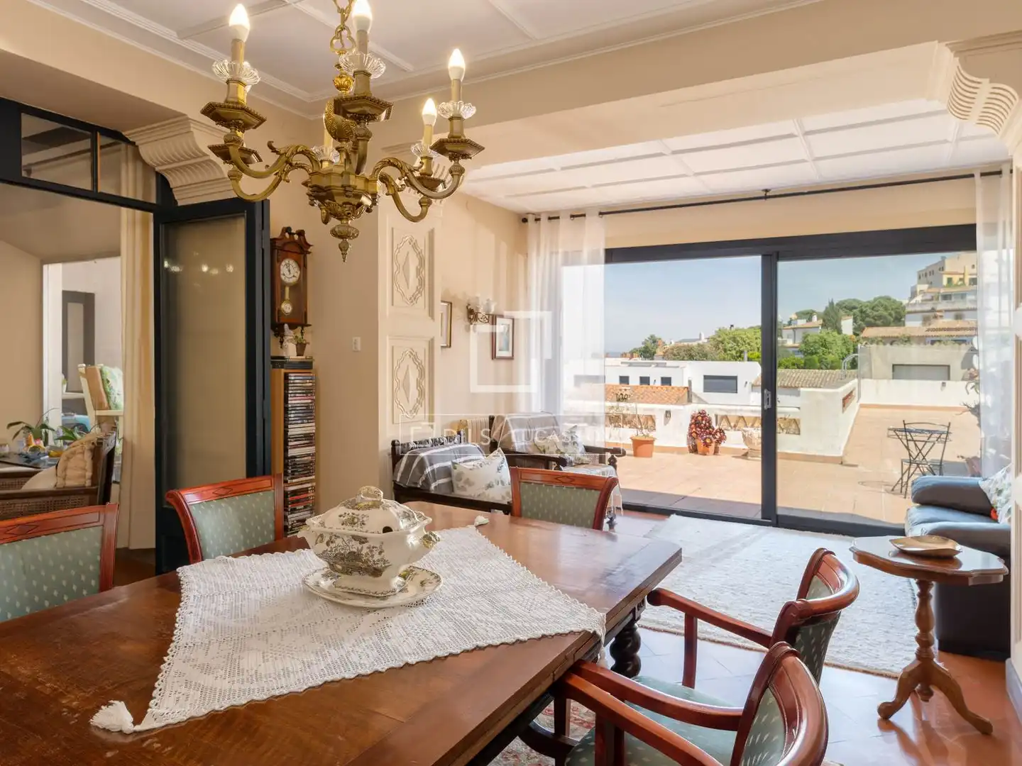 Dining room of Houses for sale in Begur  with Heating, Terrace and Storage room