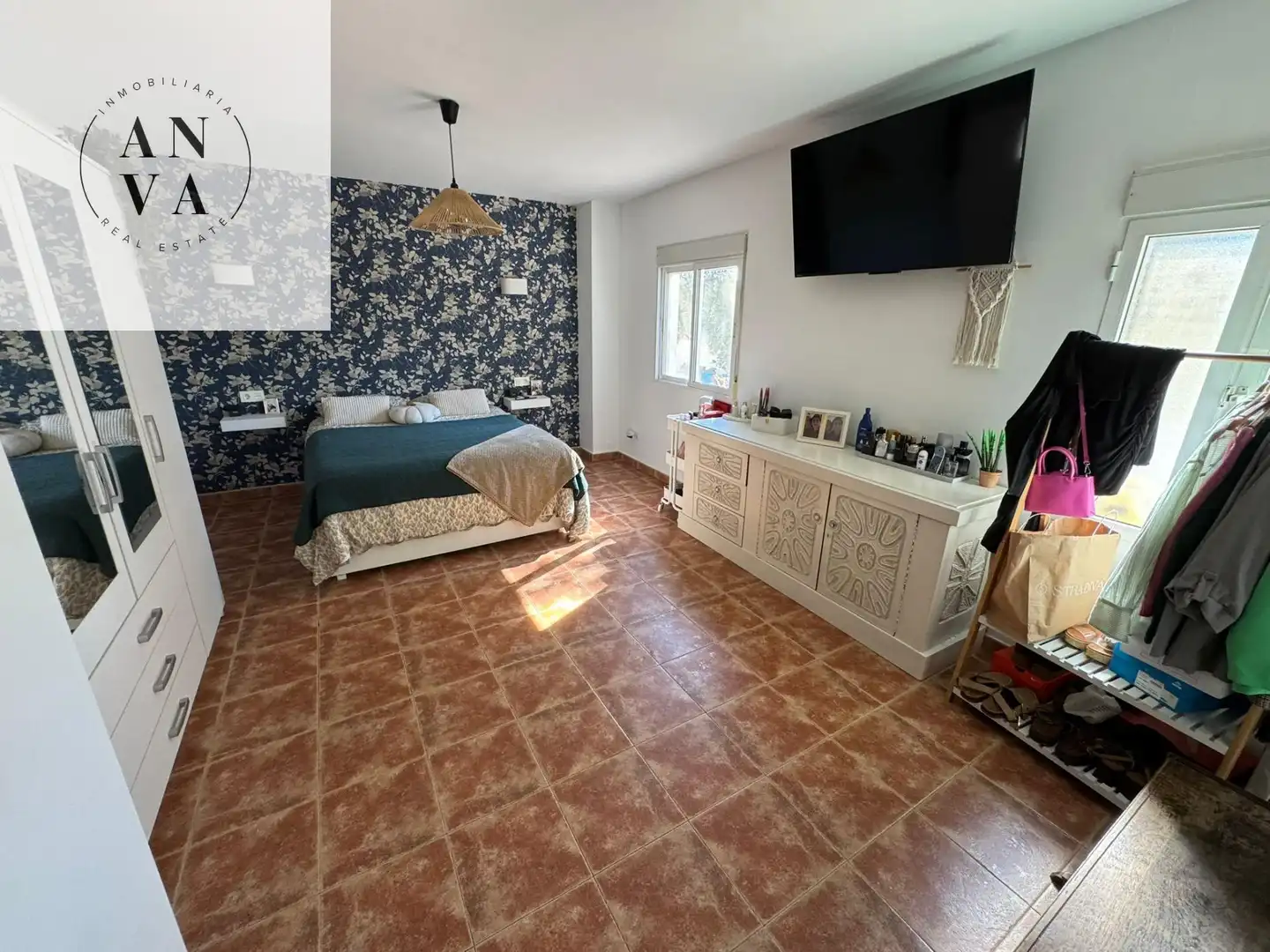 Habitación de Casa o chalet en venta en Busot con Aire acondicionado, Jardín privado y Terraza