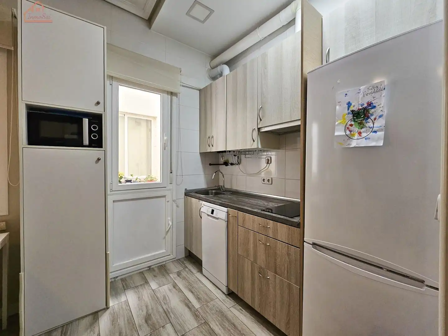 Cocina de Piso de alquiler en Madrid con Aire acondicionado, Calefacción y Amueblado